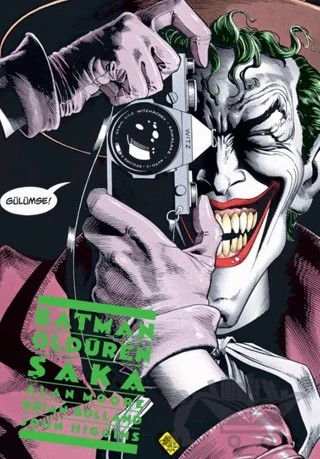 Batman: Öldüren Şaka Özel Edisyon (Retro!) – Alan Moore – JBC Yayıncılık kitap kapağı