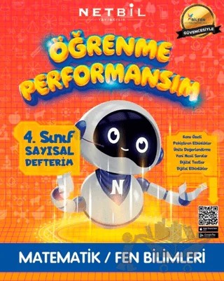 4. Sınıf Öğrenme Performansım Sayısal Defterim – Kolektif – Netbil Yayıncılık kitap kapağı
