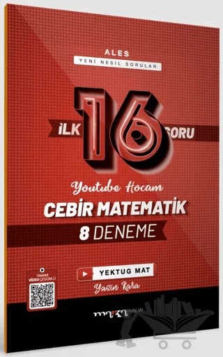 2023 ALES İlk 16 Soru Cebir Matematik 8 Deneme – Kolektif – Marka Yayınları kitap kapağı