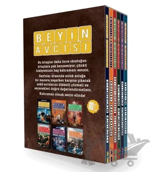 Beyin Avcısı (6 Kitap Kutulu Set) – Ahmet Baki Yerli – Acayip Kitaplar kitap kapağı