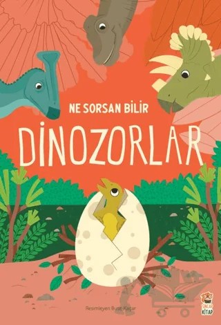 Ne Sorsan Bilir Minik - Benim İlk Dinozorlar Kitabım – Buse Kaçar – Sincap Kitap kitap kapağı