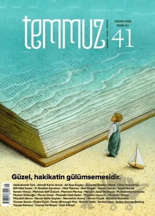 Temmuz Aylık Edebiyat, Sanat ve Fikriyat Dergisi Sayı: 41 Nisan 2020 – Temmuz Dergisi kitap kapağı