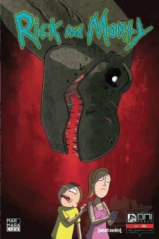 Rick And Morty 35 – Zac Gorman – Marmara Çizgi kitap kapağı