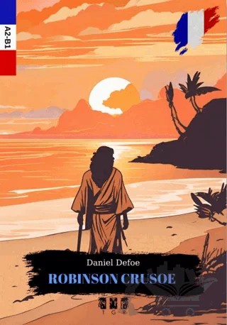 Robinson Crusoe – Daniel Defoe – TGR Yayıncılık kitap kapağı