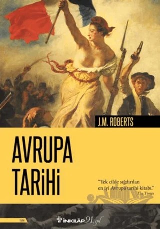 Avrupa Tarihi – J. M. Roberts – İnkılap Kitabevi kitap kapağı