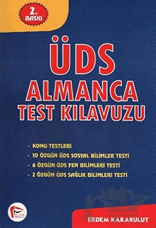 ÜDS Almanca Test Kılavuzu – Erdem Karabulut – Pelikan Tıp Teknik Yayıncılık kitap kapağı