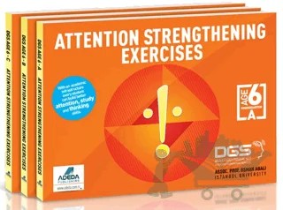 Attention Strengthening Exercises Dikkati Güçlendirme Seti Anasınıfı (6 Yaş İngilizce) – Osman Abalı – Adeda Yayınları kitap kapağı