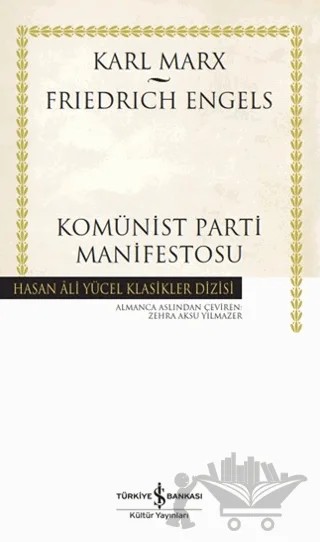 Komünist Parti Manifestosu – Karl Marx, Friedrich Engels – İş Bankası Kültür Yayınları kitap kapağı