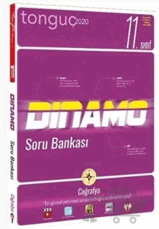 11. Sınıf Coğrafya Dinamo Soru Bankası – Kolektif – Tonguç Akademi kitap kapağı