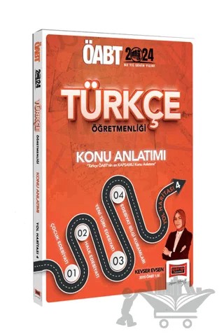 2024 ÖABT Türkçe Öğretmenliği Konu Anlatımı Yol Haritası 4 – Kevser Evsen – Yargı Yayınevi kitap kapağı