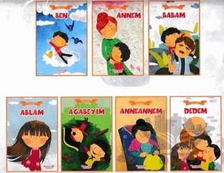 Ben ve Ailem Serisi - 7 Kitap Takım – Kolektif – Yumurcak Yayınları kitap kapağı