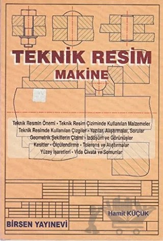 Teknik Resim – Hamit Küçük – Birsen Yayınevi kitap kapağı