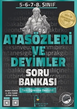 5. 6. 7. 8. Sınıf Atasözleri ve Deyimler Soru Bankası – A. Ziya Tamer, Murat Kömür – Edebiyat Sokağı Yayınları kitap kapağı