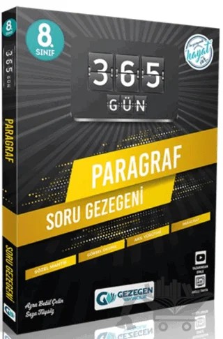 8. Sınıf LGS Paragraf 365 Gün Soru Gezegeni – Kolektif – Gezegen Yayıncılık kitap kapağı