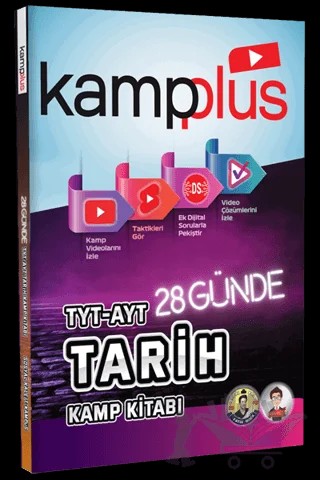 Kampplus 28 Günde TYT-AYT Tarih Kampı – Kolektif – Tonguç Akademi kitap kapağı