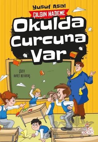 Okulda Curcuna Var – Yusuf Asal – Nesil Çocuk Yayınları kitap kapağı
