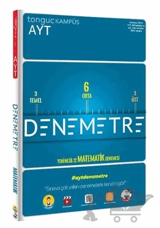 AYT Denemetre Yeni Nesil 12 Matematik Denemesi – Kolektif – Tonguç Akademi kitap kapağı