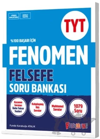 TYT Felsefe Soru Bankası – Kolektif – Fenomen Yayınları kitap kapağı