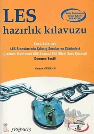 LES Hazırlık Kılavuzu – Osman Gürkan – Sinemis Yayınları kitap kapağı