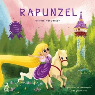 Rapunzel – Grimm Kardeşler – Ren Çocuk kitap kapağı