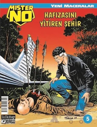 Mister No Yeni Maceralar Sayı: 5 – Luigi Mignacco – Lal Kitap kitap kapağı