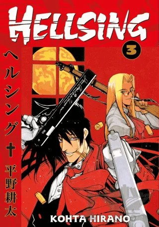Hellsing 3. Cilt – Kohta Hirano – Gerekli Şeyler Yayıncılık kitap kapağı