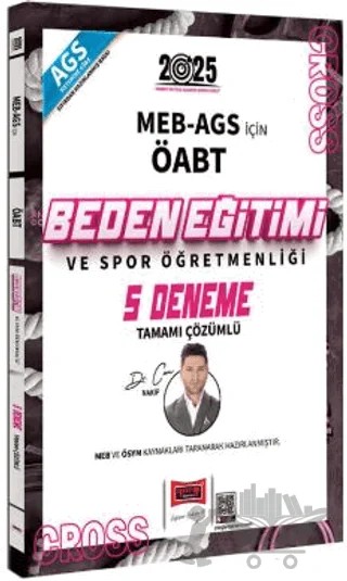 2025 MEB-AGS ÖABT Beden Eğitimi ve Spor Öğretmenliği 5 Deneme – Can Nakip – Yargı Yayınevi kitap kapağı