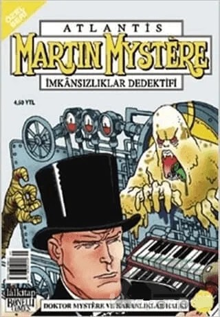 Atlantis (Özel Seri) Sayı: 37 Martin Mystere İmkansızlıklar Dedektifi Doktor Mystere ve Karanlıklar Halkı – Lal Kitap kitap kapağı