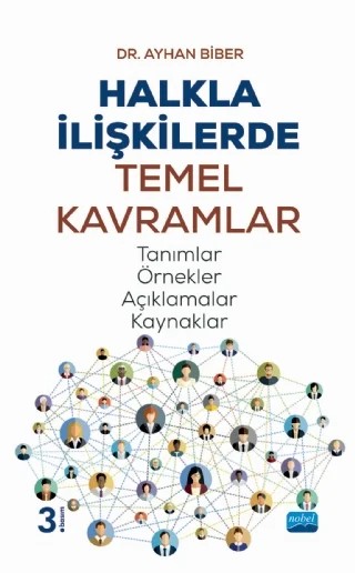 Halkla İlişkilerde Temel Kavramlar – Ayhan Biber – Nobel Akademik Yayıncılık kitap kapağı