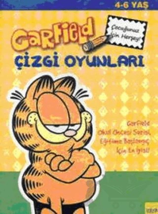 Garfield ile Çizgi Oyunları – Derleme – Güloğlu Yayıncılık kitap kapağı