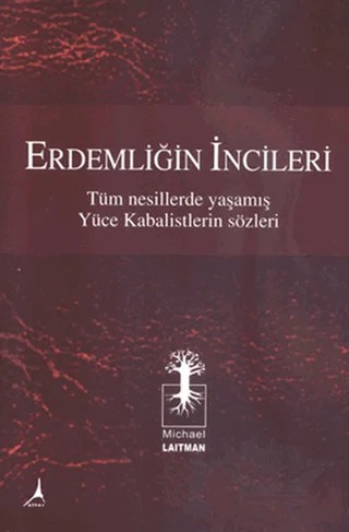 Erdemliğin İncileri – Michael Laitman – Alter Yayıncılık kitap kapağı