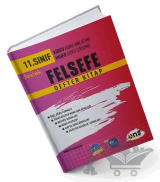 11. Sınıf Felsefe Defter Kitap – Kolektif – ENS Yayınları kitap kapağı