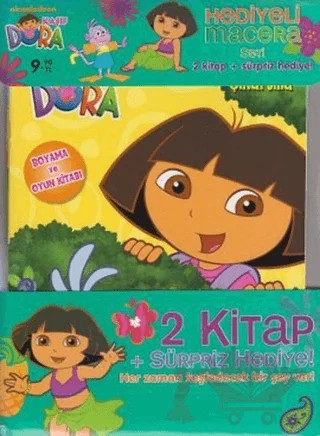 Dora Hediyeli Macera Seti – Kolektif – Doğan Egmont Yayıncılık kitap kapağı