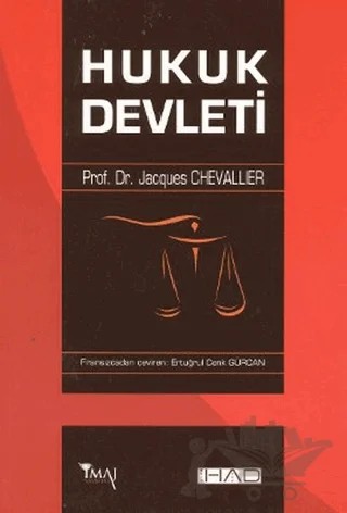 Hukuk Devleti – Jacques Chevallier – İmaj Yayıncılık kitap kapağı