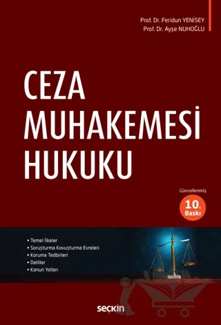 Ceza Muhakemesi Hukuku – Feridun Yenisey, Ayşe Nuhoğlu – Seçkin Yayıncılık kitap kapağı