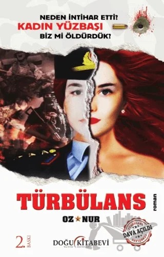 Türbülans – Öznur Yılmaz – Doğu Kitabevi kitap kapağı