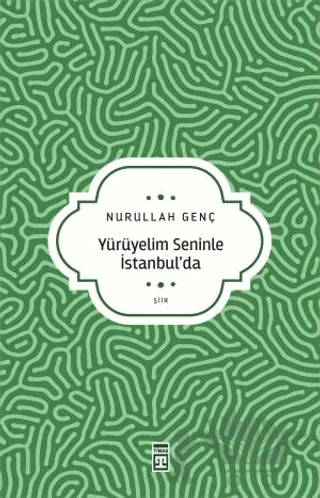 Yürüyelim Seninle İstanbul’da – Nurullah Genç – Timaş Yayınları kitap kapağı