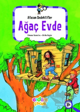Afacan Dedektifler Ağaç Evde – Slmone Veenstra – Erdem Çocuk kitap kapağı