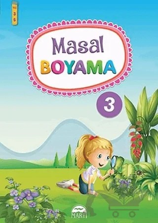 Masal Boyama 3 – Murat Cem – Martı Yayınları kitap kapağı