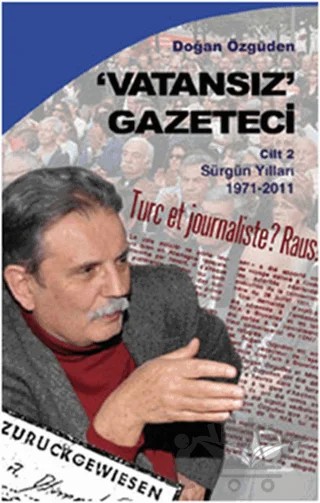 Vatansız Gazeteci Cilt: 2 – Doğan Özgüden – Belge Yayınları kitap kapağı