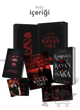 Kasırgaya Kanan Saka 1- Hediyeli Özel Kutu – Hazel Noya – Ephesus Yayınları kitap kapağı