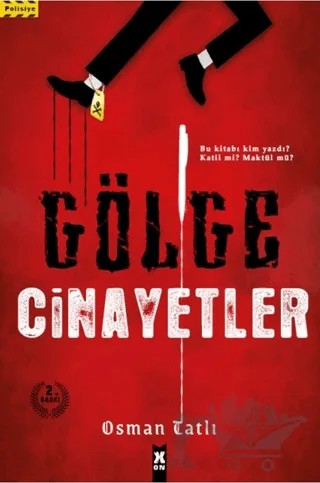 Gölge Cinayetler – Osman Tatlı – X10 Kitap kitap kapağı
