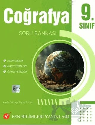 9. Sınıf Coğrafya Soru Bankası – Kollektif – Fen Bilimleri Yayınları kitap kapağı