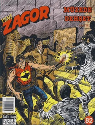 Yeni Zagor Sayı: 82 Müzede Dehşet – Lal Kitap kitap kapağı