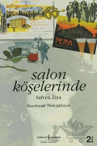 Salon Köşelerinde – Safveti Ziya – İş Bankası Kültür Yayınları kitap kapağı