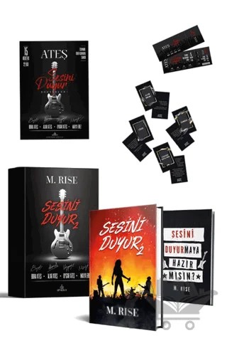 Sesini Duyur 2 (Hediyeli Özel Kutulu) – M. Rise – Ephesus Yayınları kitap kapağı