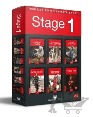 İngilizce Hikaye Seti Stage 1 (6 Kitap Takım) – Kolektif – MK Publications kitap kapağı
