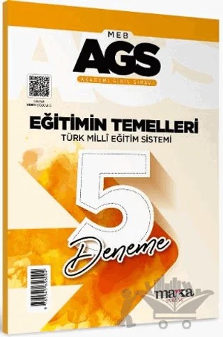 AGS Eğitimin Temelleri Türk Milli Eğitim Sistemi 5 Deneme – Kollektif – Marka Yayınları kitap kapağı