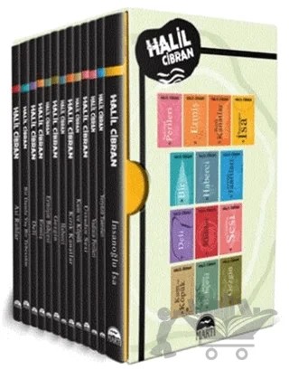 Halil Cibran Kutu Set (13 Kitap Takım) – Halil Cibran – Martı Yayınları kitap kapağı