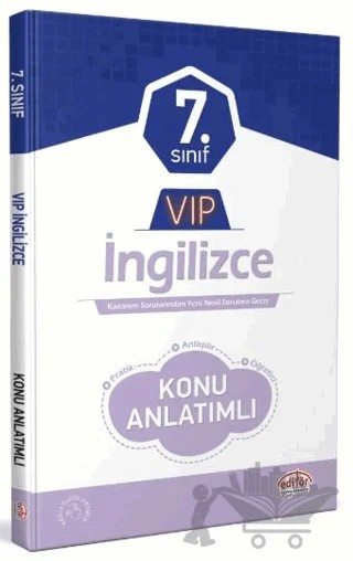 7. Sınıf VIP İngilizce Konu Anlatımlı – Kolektif – Editör Yayınevi kitap kapağı
